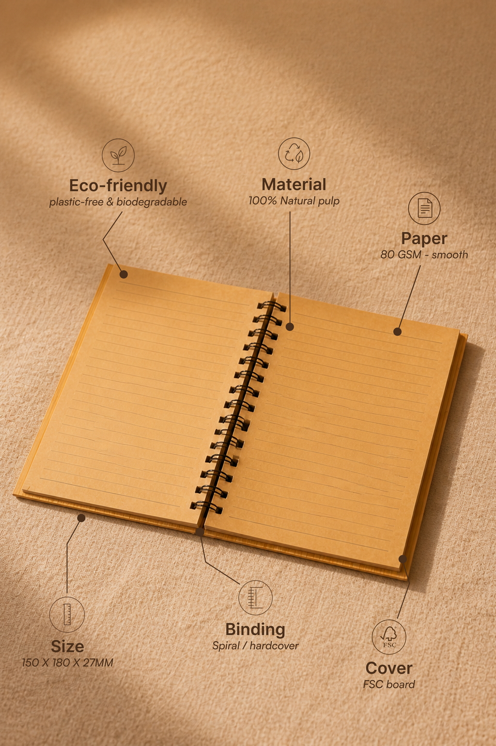 Bamboo Notepad