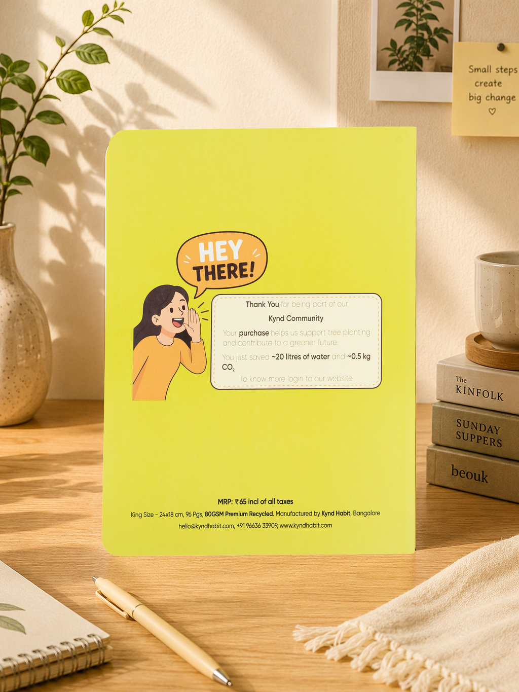 Grey Matter Notebook – Green