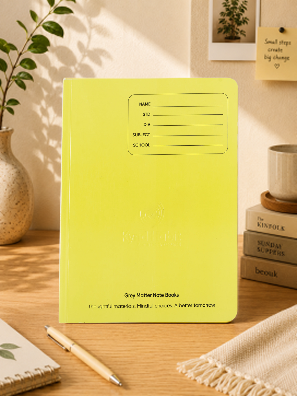 Grey Matter Notebook – Green