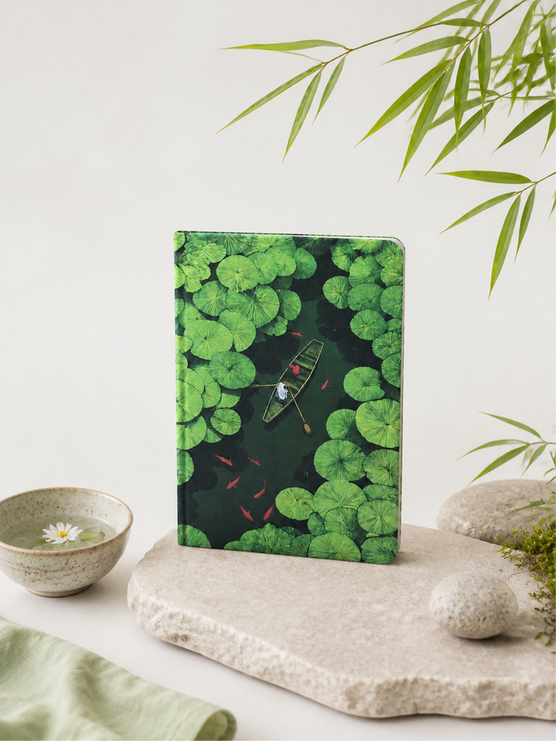 Japanese Abstract Notebook – Boat