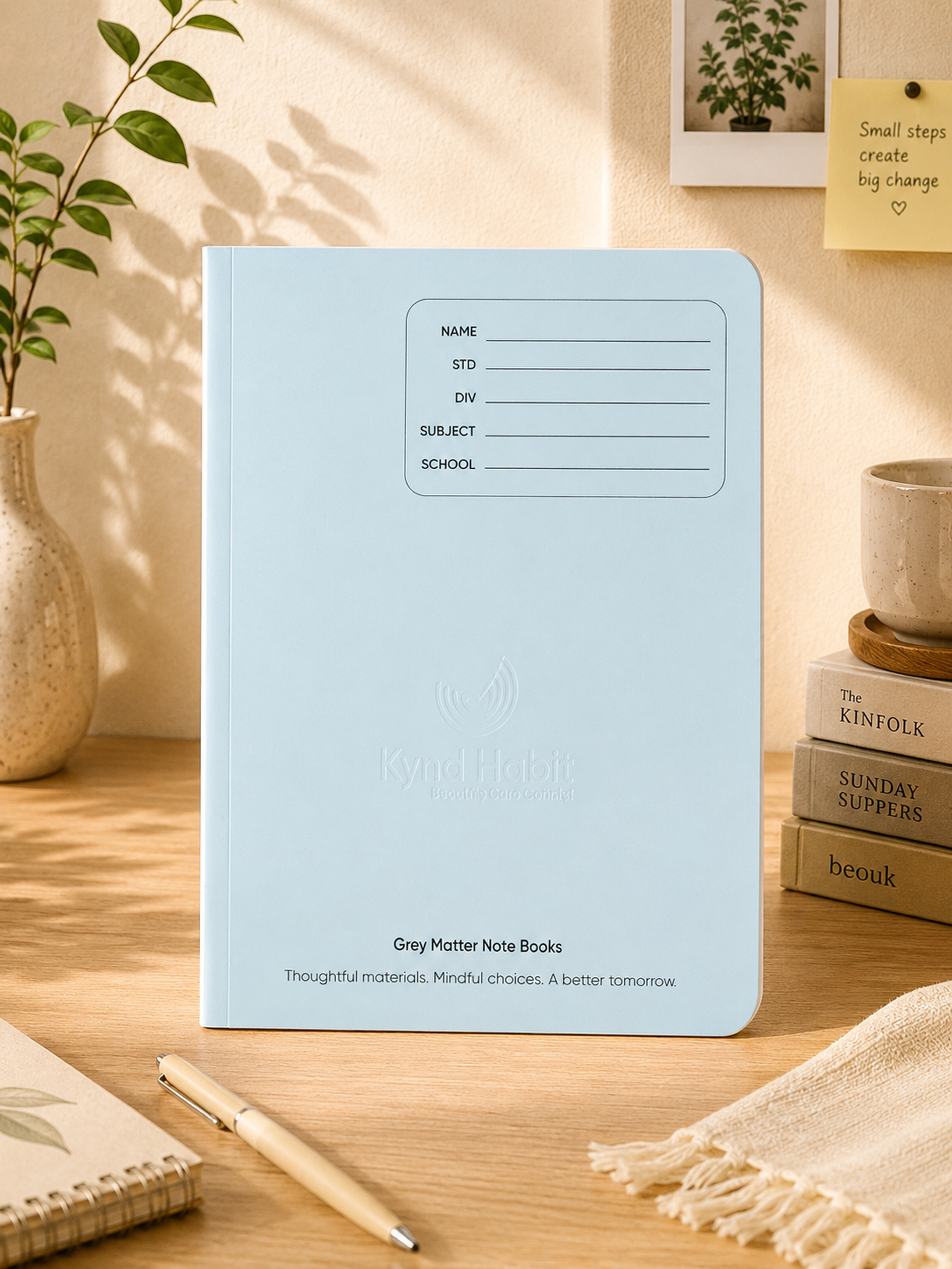 Grey Matter Notebook – Blue