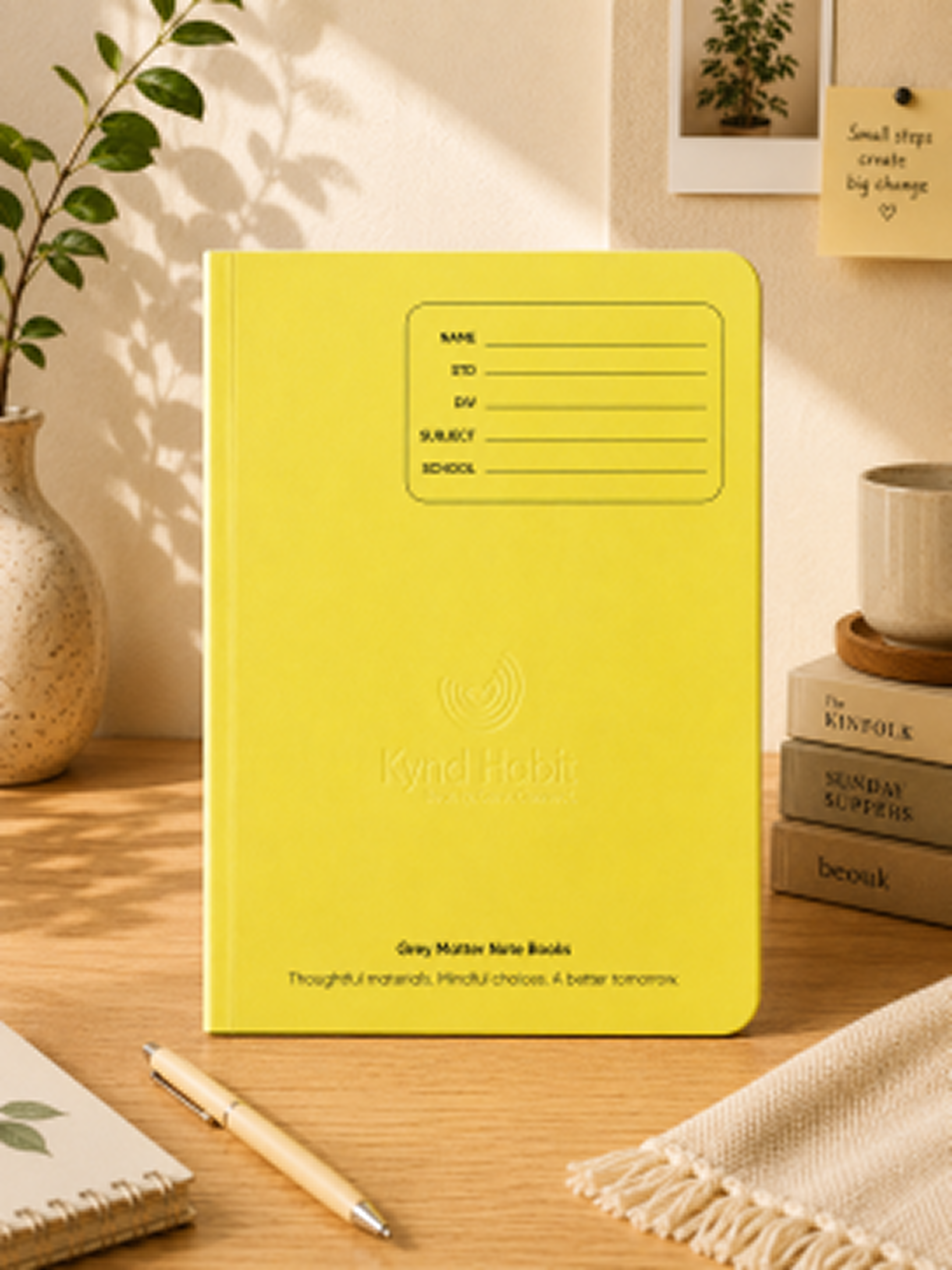 Grey Matter Notebook – Green