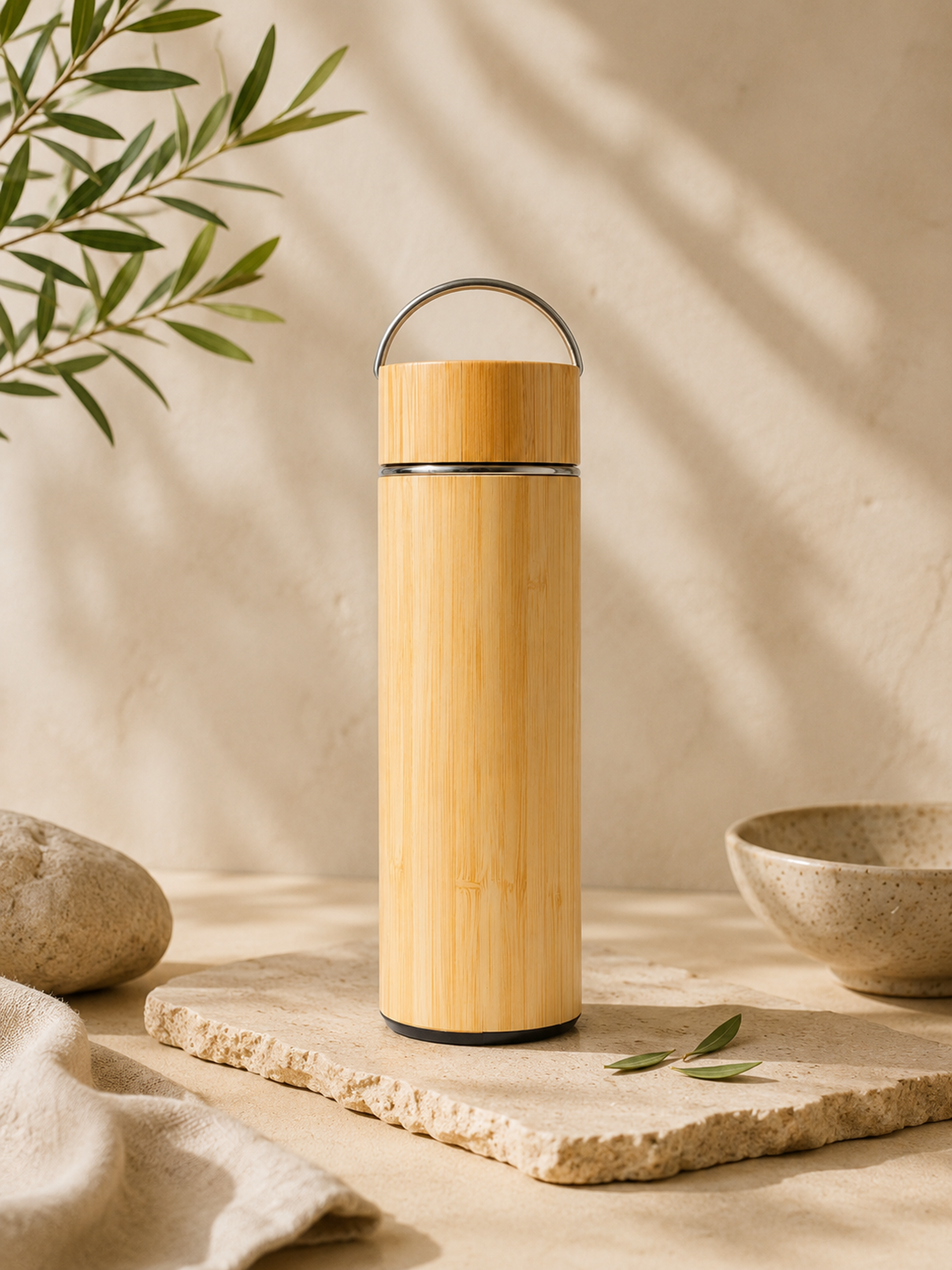 Bamboo Water Bottle