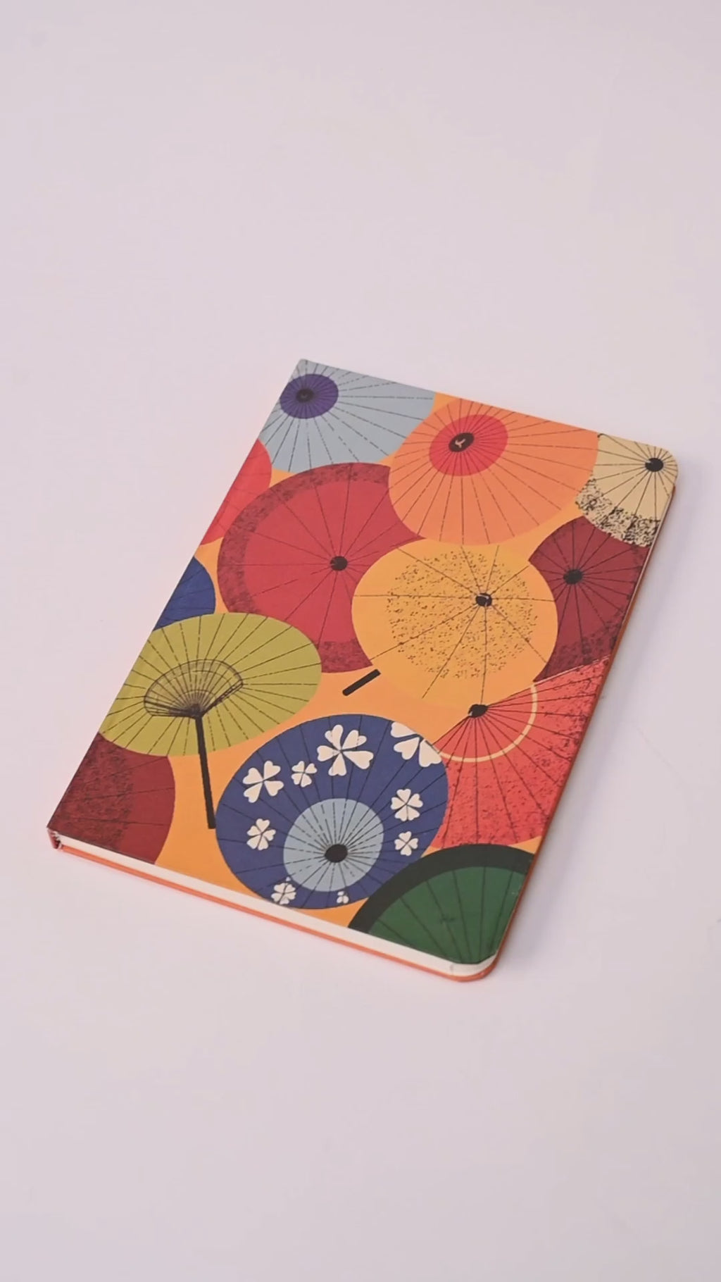 Japanese Abstract Notebook – Umbrella
